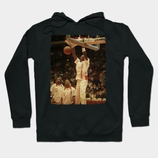 A Rookie Michael Jordan Stunning His Teammates Hoodie